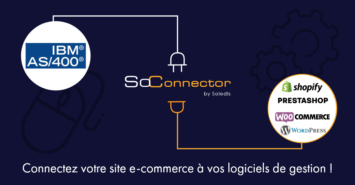 connecteur IBM AS400 Shopify, connecteur IBM AS400 Prestashop, connecteur IBM AS400 Wordpress