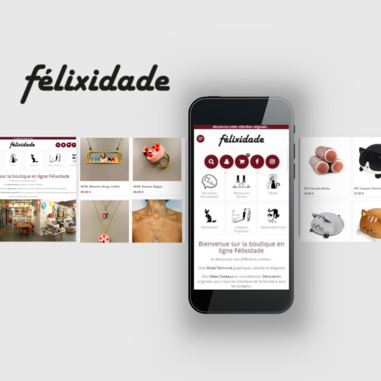 Felixidade, site Prestashop connecté à EBP